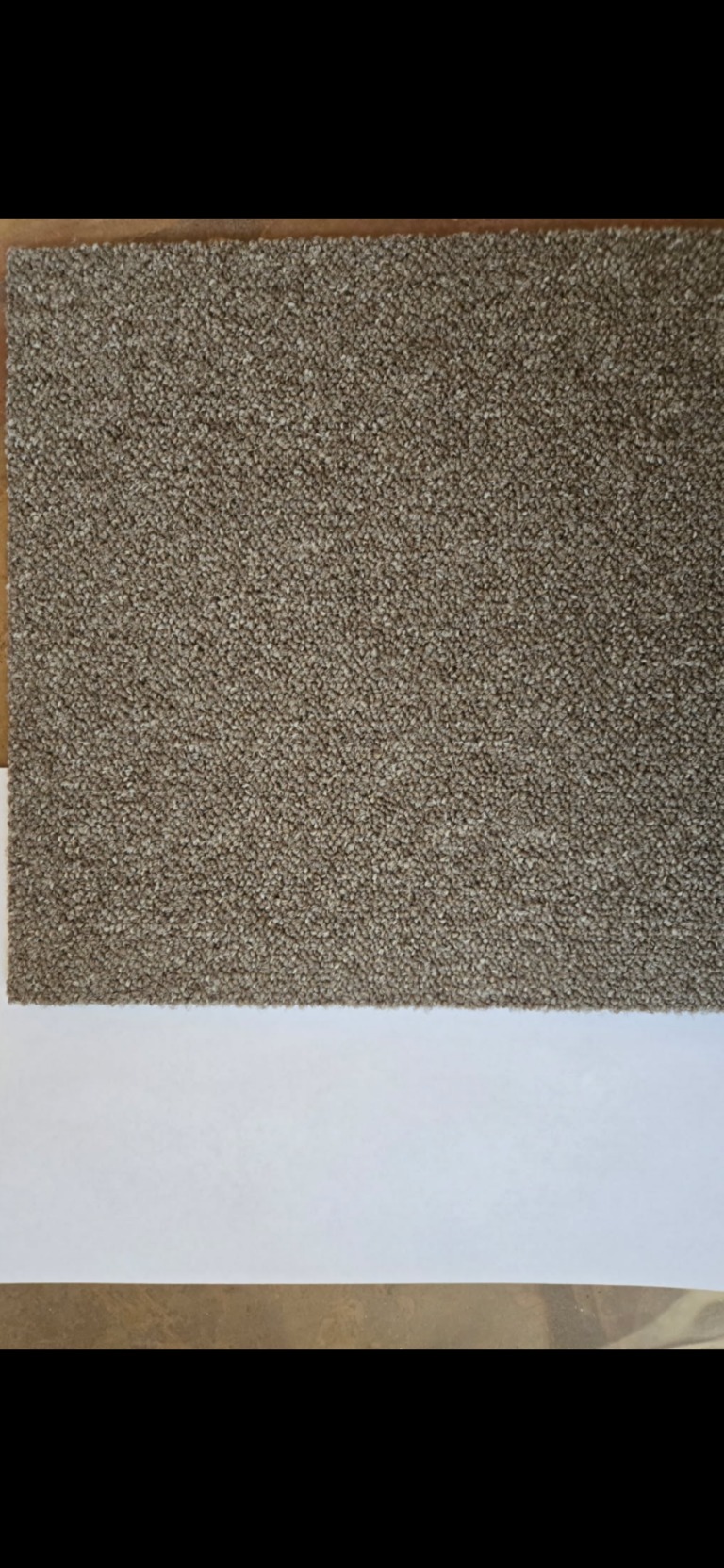 CAPHAUS EVA Foam Floor Tiles With Black Carpet Top – 24"x24" Interlocking Puzzle Mats, 96 Sq Ft Coverage, 1/2" Thick